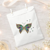 モザイクバタフライ フェイバーバッグ (クリップ留めされた状態)