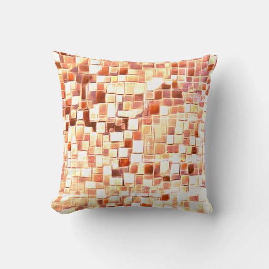 モザイクバブルアート/ベンドレディ クッション (正面)