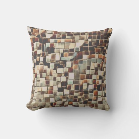 モザイクバブルアート/ラボコ/ クッション (正面)