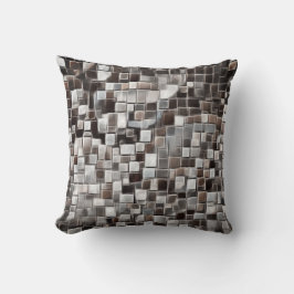 モザイクバブルアート/霧/ クッション