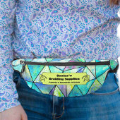 モザイクパターン馬ショーマネ編み ファニーパック