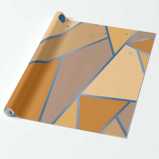 モザイクパターン14 ラッピングペーパー (アンロールド)