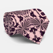 モザイクパターン（紫） ネクタイ (ロール)