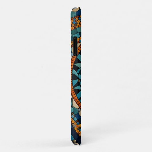 モザイクパターンiPhone 11ケース Case-Mate iPhoneケース (裏面/右)