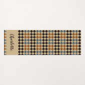 モザイクパーソナライズされたタイルヨガマット ヨガマット (裏面(横))