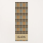 モザイクパーソナライズされたタイルヨガマット ヨガマット (正面)