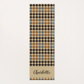 モザイクパーソナライズされたタイルヨガマット ヨガマット (裏面)