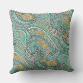 モザイクフィッシュミント クッション (裏面)