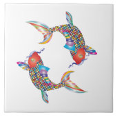 モザイクフィッシュ タイル (正面)