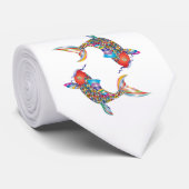 モザイクフィッシュ ネクタイ (ロール)