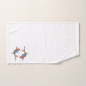 モザイクフィッシュ バスタオルセット (ハンドタオル)