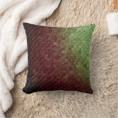 モザイクフェイクバーガンデーグリーンフエ クッション (ブランケット)