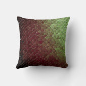 モザイクフェイクバーガンデーグリーンフエ クッション (裏面)