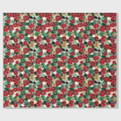 モザイクフローラゴシック感謝祭 ラッピングペーパー (フラット)