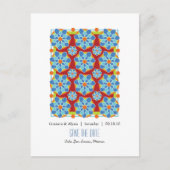 モザイクフローラ日付はがきを保存 案内ポストカード (正面)