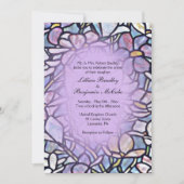 モザイクフローラ結婚タイル 招待状 (正面)