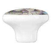 モザイクブッダ像サンダー_コーブ セラミックノブ (側面)