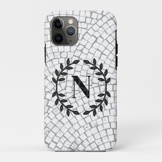 モザイクプリントモノグラム Case-Mate iPhoneケース (裏面)
