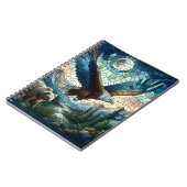 モザイクベアとイーグル山の愛の芸術 ノートブック (左側)