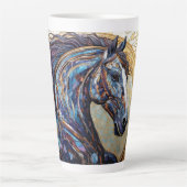 モザイクホース カフェラテマグ (正面)