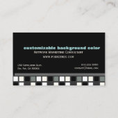 モザイクマスタイル黒+白 名刺 (裏面)