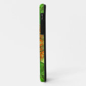 モザイクマンダラオレンジと緑 Case-Mate iPhoneケース (裏面/左)