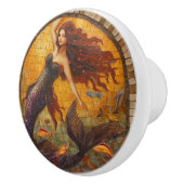 モザイクマーメイド セラミックノブ (右)