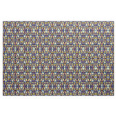 モザイクモダンウォーターの色の幾何学的なアートワーク ファブリック (ヤード)