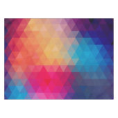 モザイクモダンカラフル幾何パターン テーブルクロス (正面(横))