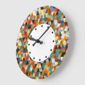 モザイクモダンデザイン ラージ壁時計 (傾斜)