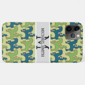 モザイクモダンモノグラム#12 Case-Mate iPhoneケース (裏面(横))