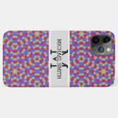 モザイクモダンモノグラム#16 Case-Mate iPhoneケース (裏面(横))