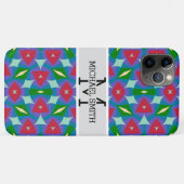 モザイクモダンモノグラム#21 Case-Mate iPhoneケース (裏面(横))