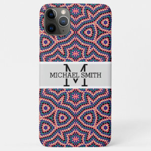 モザイクモダンモノグラム#4 iPhone 11 PRO MAXケース