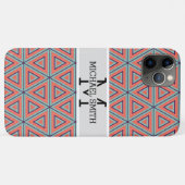 モザイクモダンモノグラム#8 Case-Mate iPhoneケース (裏面(横))