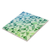 モザイクモダン幾何三角形セラミックタイル タイル (側面)