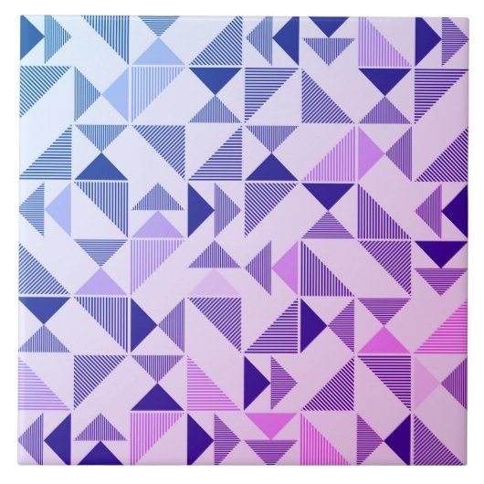 モザイクモダン幾何三角形セラミックタイル タイル (正面)