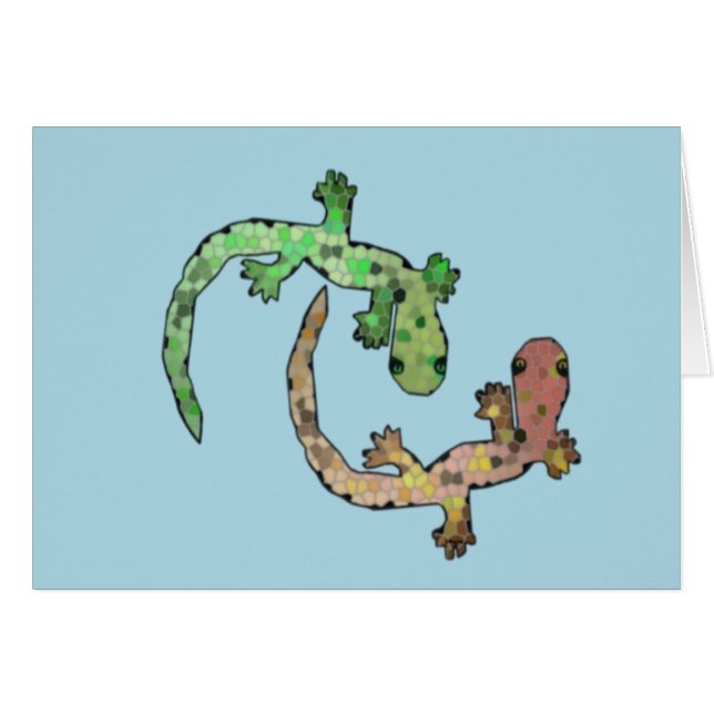 モザイクヤモリ (正面横)