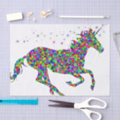 モザイクユニコーン 薄葉紙 (クラフト)
