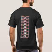 モザイクヨガマット Tシャツ (裏面)