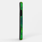 モザイク万華鏡のように千変万化するパターン花緑 Case-Mate iPhoneケース (裏面/右)