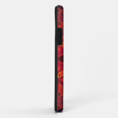 モザイク万華鏡のように千変万化するパターン花赤と紫 Case-Mate iPhoneケース (裏面/右)