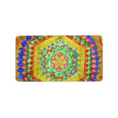 モザイク住所 シール (正面)