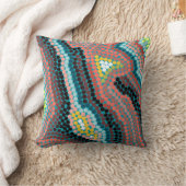 モザイク円 クッション (ブランケット)