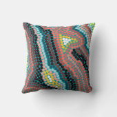 モザイク円 クッション (裏面)