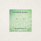 モザイク効果耳飾りホルダー、ジュエリー表示 (正面)