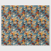 モザイク包み紙 ラッピングペーパー (フラット)