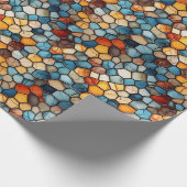 モザイク包み紙 ラッピングペーパー (角)