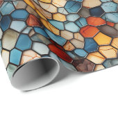 モザイク包み紙 ラッピングペーパー (ロールコーナー)