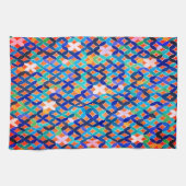 モザイク地中海のキッチンタオル キッチンタオル (横)